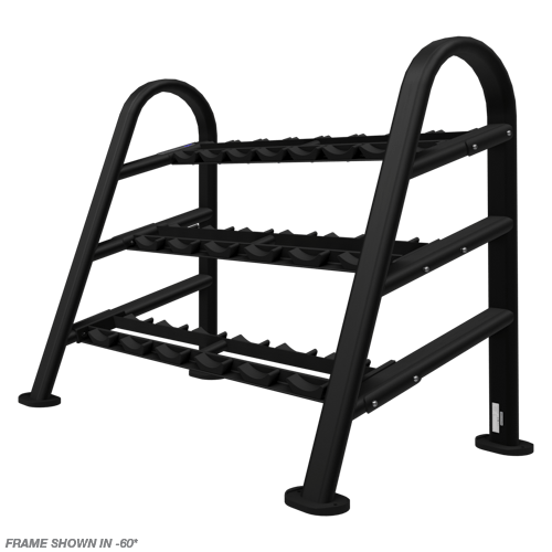 NAUTILUS INSTINCT 3 TIER DUMBBELL RACK (10 PAIR)