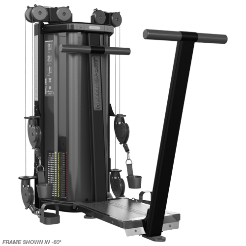 NAUTILUS HUMANSPORT TOTAL LEGS, 60BLK, CARBON FIBER