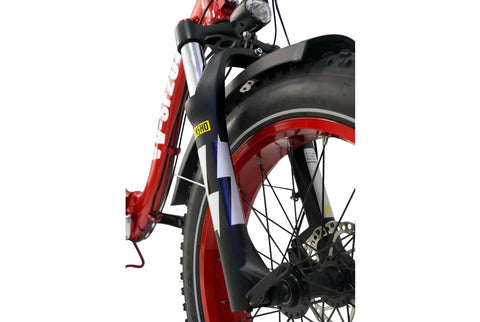 VTUVIA SF20 Step-Thru Folding Fat Tire E-Bike