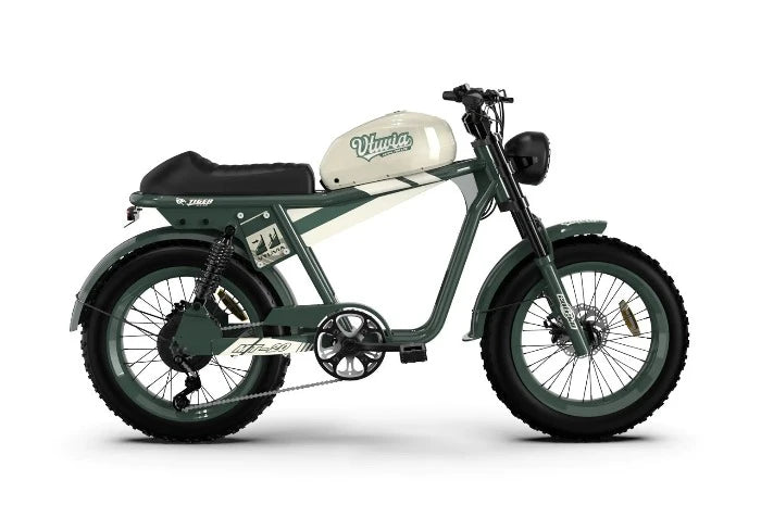 QIOLOR Tiger Long Range Moped-Style E-Bike