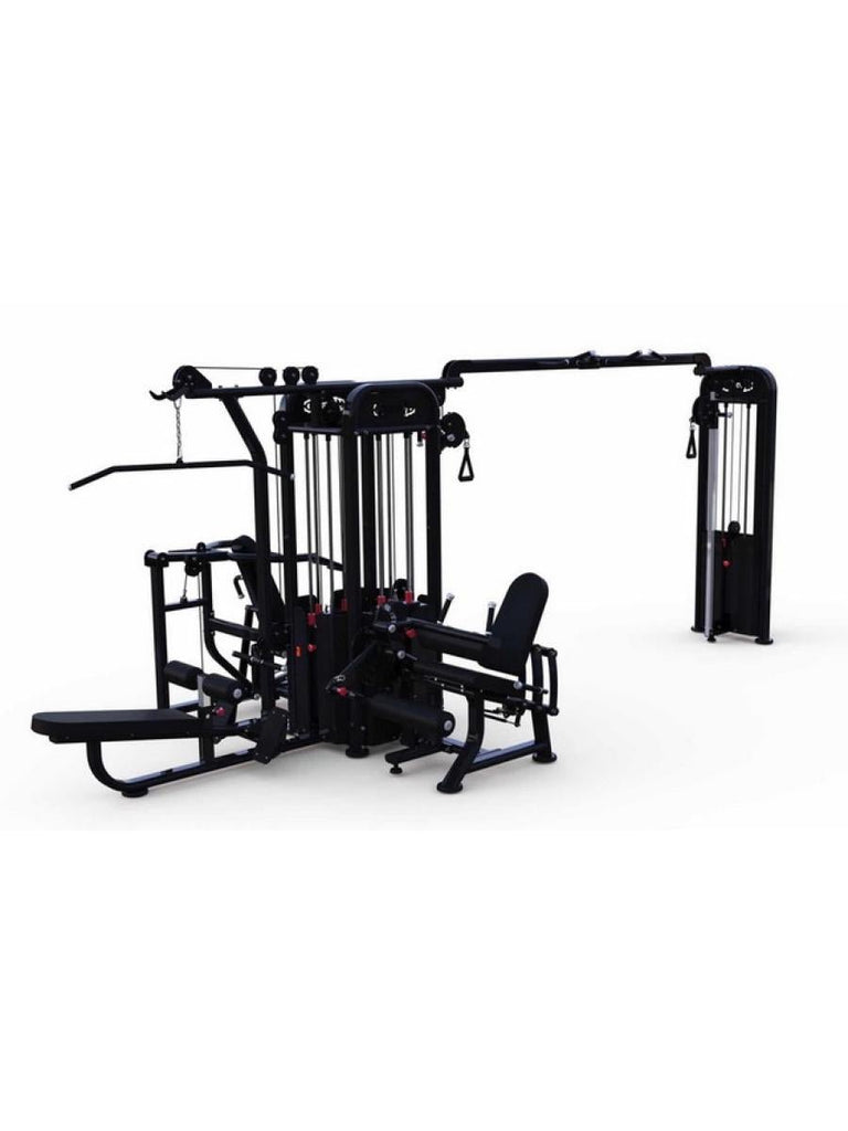 Compact 5 Stack Multi Gym Black Frame 104