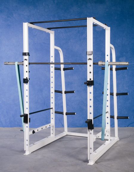 Power Rack FW-97 Deluxe w- Weight Storage & Band Attachment - New