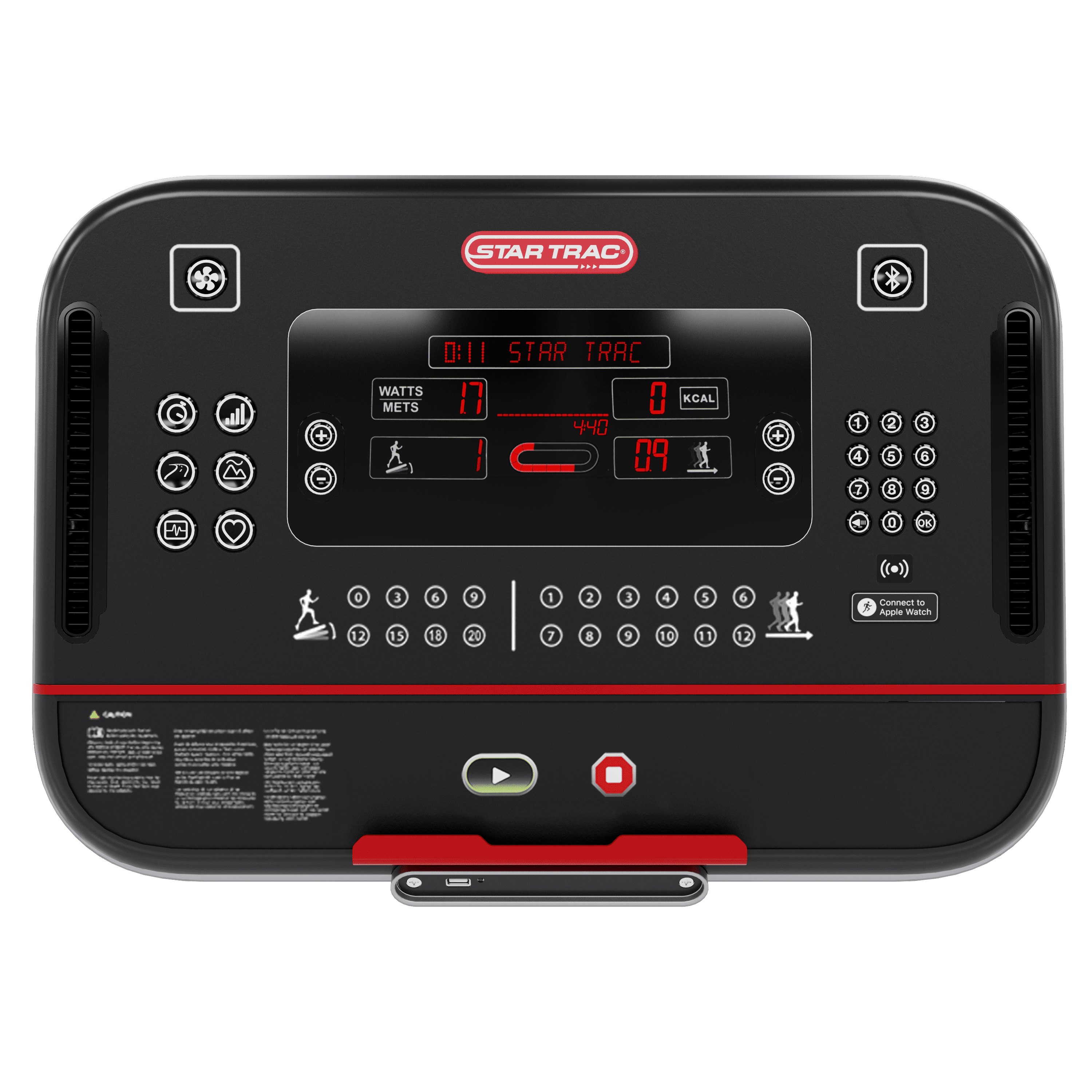 Star trac pro treadmill manual sale