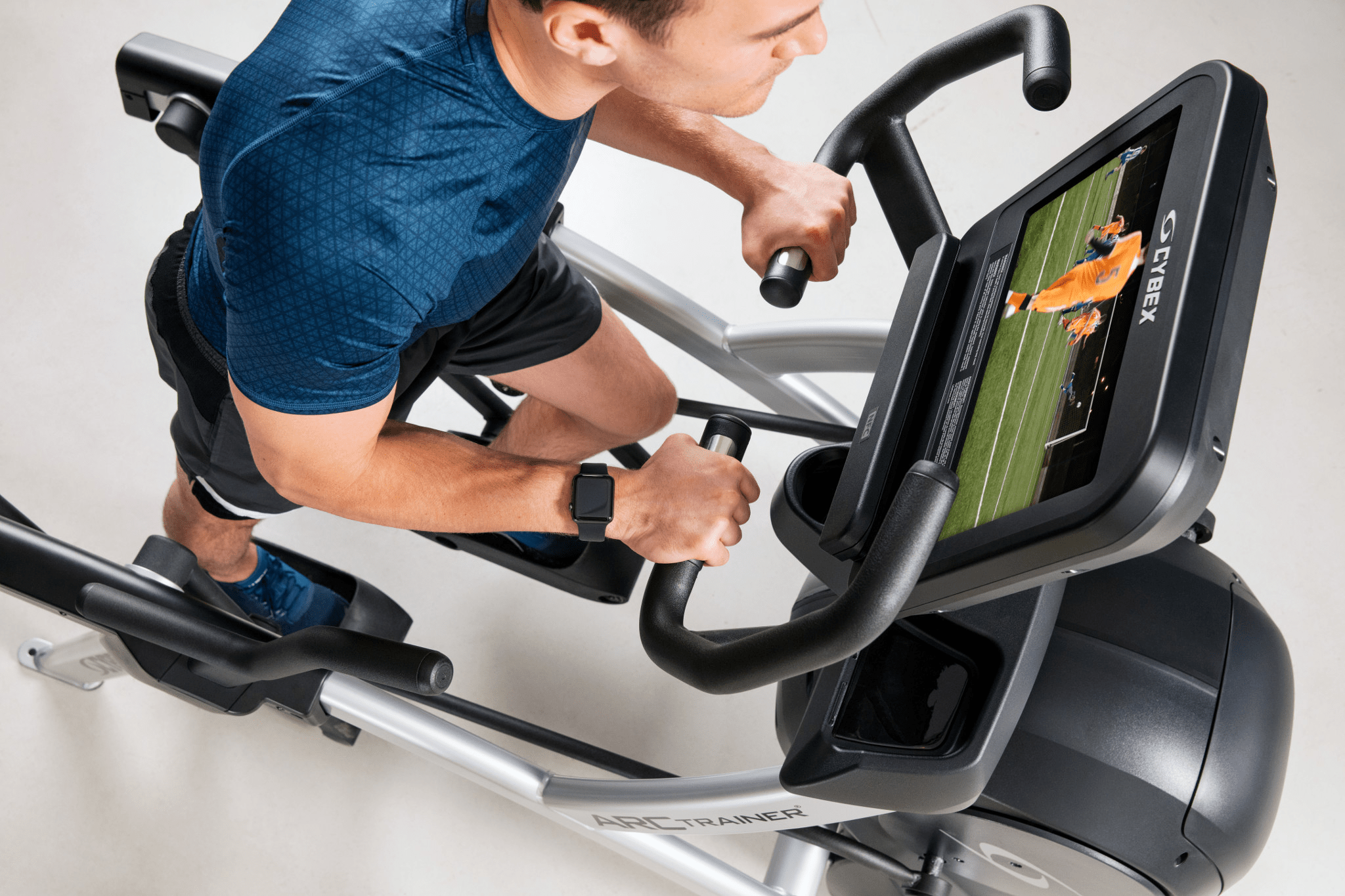 cybex r series arc trainer Cybex R Series Lower Body Arc Trainer with 70T Touch Screen Display -